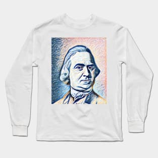 Samuel Adams Portrait | Samuel Adams Artwork 12 Long Sleeve T-Shirt